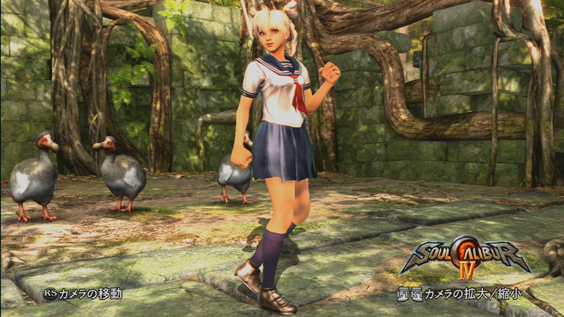 Illustration for article titled SoulCalibur IV Goes Schoolgirl